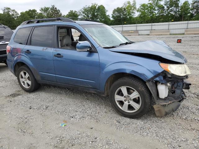JF2SH6BC0AH792585 - 2010 SUBARU FORESTER XS Mavi foto 4