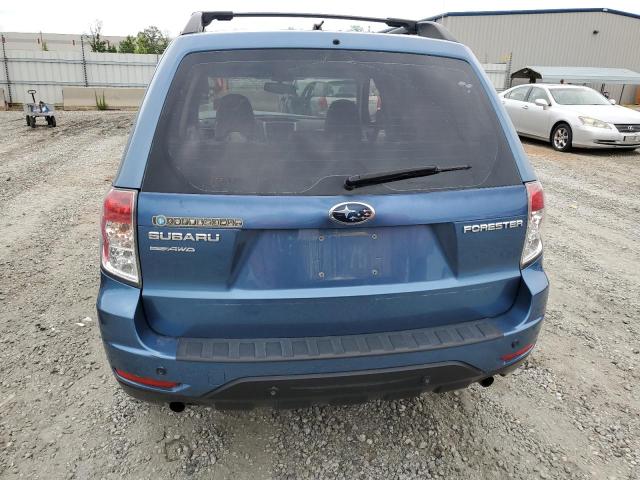 JF2SH6BC0AH792585 - 2010 SUBARU FORESTER XS Mavi foto 6