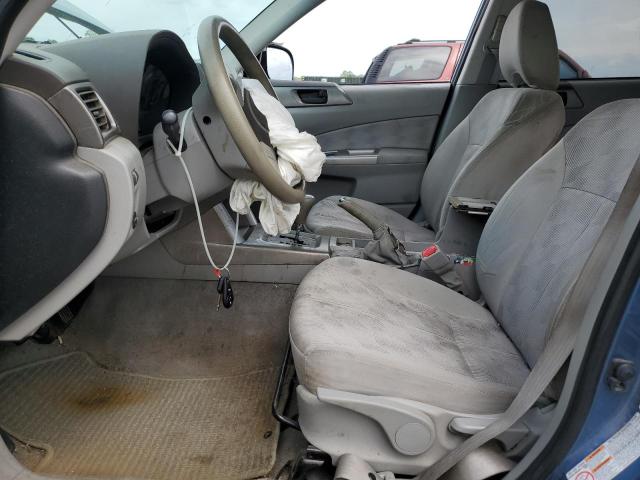JF2SH6BC0AH792585 - 2010 SUBARU FORESTER XS Mavi foto 7