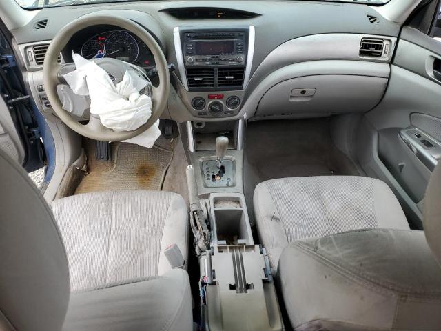 JF2SH6BC0AH792585 - 2010 SUBARU FORESTER XS Mavi foto 8