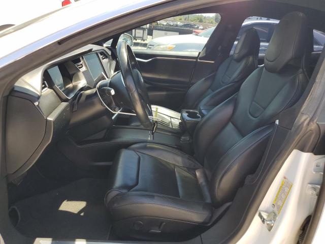 5YJSA1E28HF203141 - 2017 TESLA MODEL S WHITE photo 7