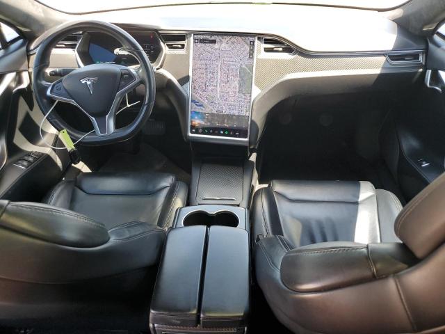 5YJSA1E28HF203141 - 2017 TESLA MODEL S WHITE photo 8