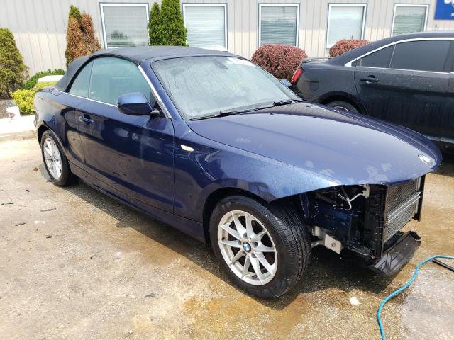 WBAUN1C54BVH83572 - 2011 BMW 128 I BLUE photo 4