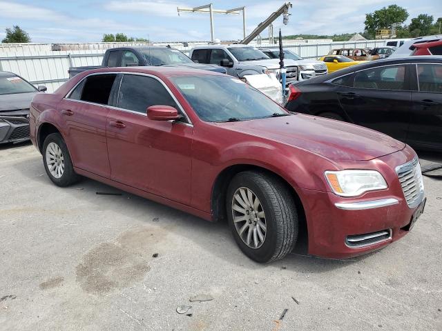 2C3CCAAG6EH128093 - 2014 CHRYSLER 300 MAROON photo 4