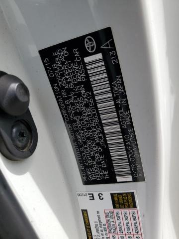 JTKJF5C78GJ015612 - 2016 TOYOTA SCION TC 白色 照片 13