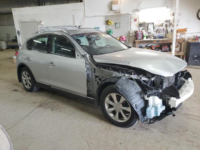 JNKAJ09FX8M360386 - 2008 INFINITI EX35 BASE Արծաթագույն լուսանկար 4