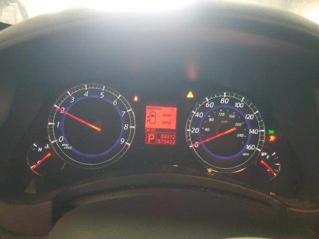 JNKAJ09FX8M360386 - 2008 INFINITI EX35 BASE Արծաթագույն լուսանկար 9