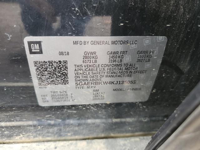 5GAERBKW4KJ135053 - 2019 BUICK ENCLAVE ESSENCE 灰色 照片 13