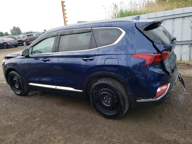 5NMS3CAD9KH020110 - 2019 HYUNDAI SANTA FE SEL BLUE photo 2