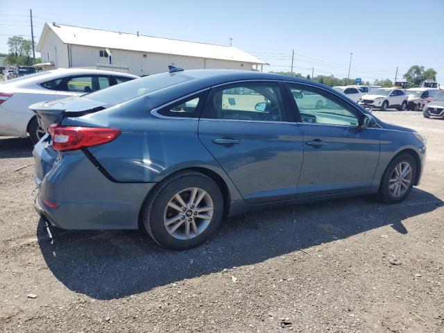 5NPE24AF7HH476352 - 2017 HYUNDAI SONATA SE BLUE photo 3