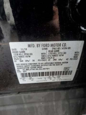 5LM5J7XC6LGL20701 - 2020 LINCOLN AVIATOR RESERVE BLACK photo 12