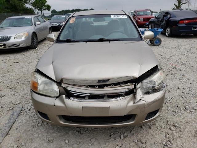 KNAFE121575437719 - 2007 KIA SPECTRA EX GOLD photo 5