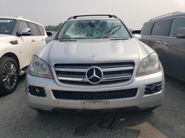 4JGBF25E79A494545 - 2009 MERCEDES-BENZ GL SILVER photo 5