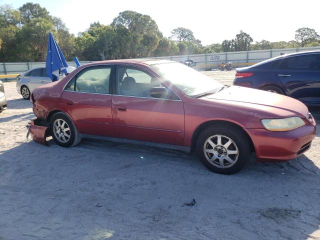 1HGCG56742A060114 - 2002 HONDA ACCORD SE RED photo 4