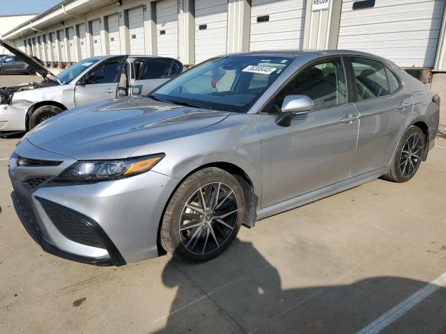 4T1T11AK9PU775525 - 2023 TOYOTA CAMRY SE NIGHT SHADE SILVER photo 1