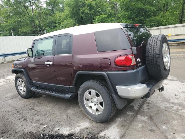 JTEBU11F370094676 - 2007 TOYOTA FJ CRUISER PURPLE photo 2