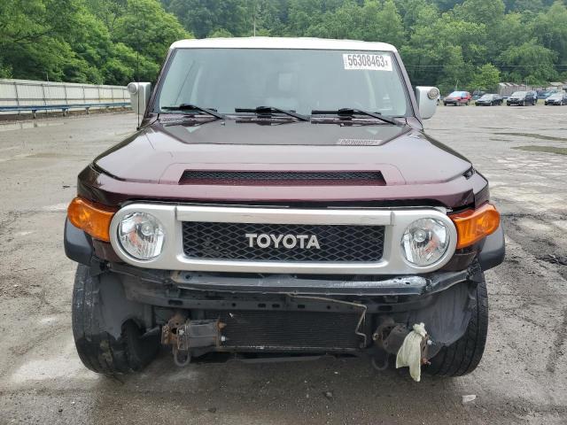 JTEBU11F370094676 - 2007 TOYOTA FJ CRUISER PURPLE photo 5