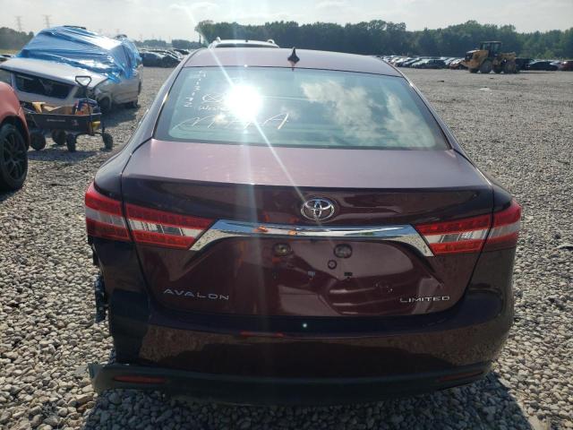 4T1BK1EB2EU113172 - 2014 TOYOTA AVALON BASE 勃艮第红 照片 6