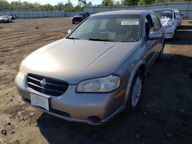 JN1CA31D4YT715616 - 2000 NISSAN MAXIMA GLE GRAY photo 2