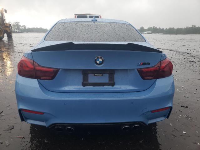 WBS3R9C57FK335261 - 2015 BMW M4 BLUE photo 6