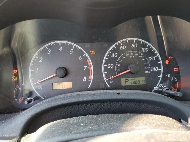 5YFBU4EE1DP165088 - 2013 TOYOTA COROLLA BASE CHARCOAL photo 8