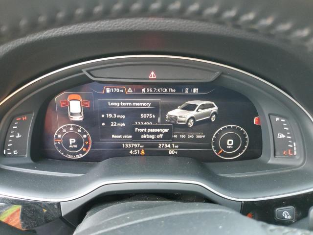 WA1LAAF77JD028399 - 2018 AUDI Q7 PREMIUM PLUS SILVER photo 9