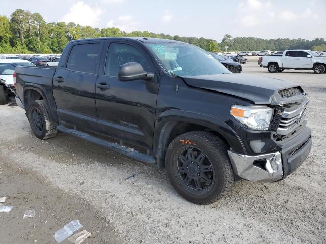 5TFEM5F19HX116114 - 2017 TOYOTA TUNDRA CREWMAX SR5 BLACK photo 4