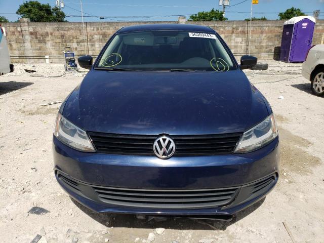 3VW2K7AJ0CM419290 - 2012 VOLKSWAGEN JETTA BASE 蓝色 照片 5