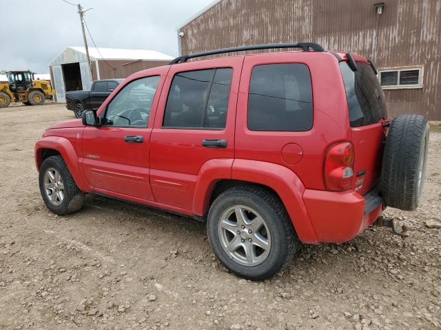 1J4GL58K64W159658 - 2004 JEEP LIBERTY LIMITED RED photo 2