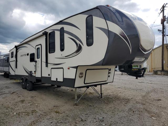 4YDF32629H1531903 - 2017 KEYSTONE SPRINTER BROWN photo 1