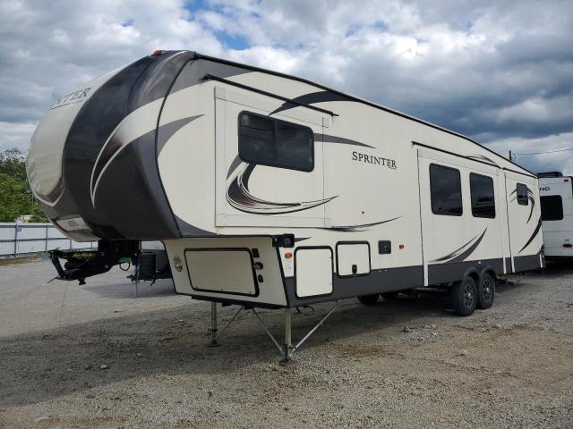 4YDF32629H1531903 - 2017 KEYSTONE SPRINTER BROWN photo 2