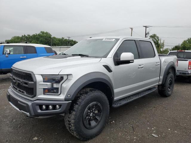 1FTFW1RG0JFC78345 - 2018 FORD F150 RAPTOR SILVER photo 1