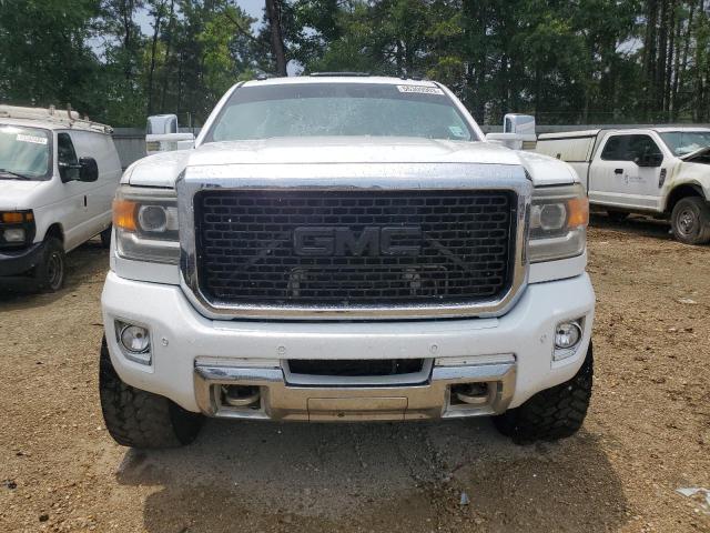 1GT120E80FF101638 - 2015 GMC SIERRA K2500 DENALI WHITE photo 5