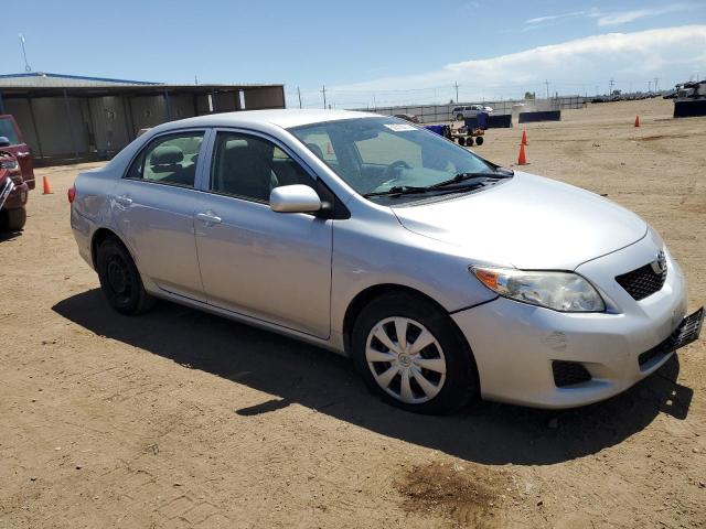 1NXBU4EEXAZ218588 - 2010 TOYOTA COROLLA BASE SILVER photo 4