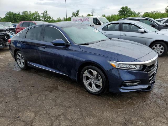 1HGCV1F51JA251744 - 2018 HONDA ACCORD EXL BLUE photo 4