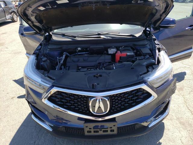 5J8TC2H34LL033425 - 2020 ACURA RDX BLUE photo 12