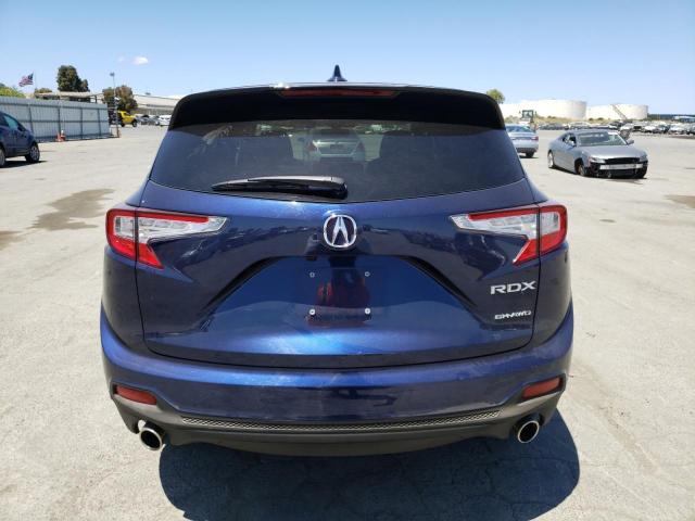 5J8TC2H34LL033425 - 2020 ACURA RDX BLUE photo 6