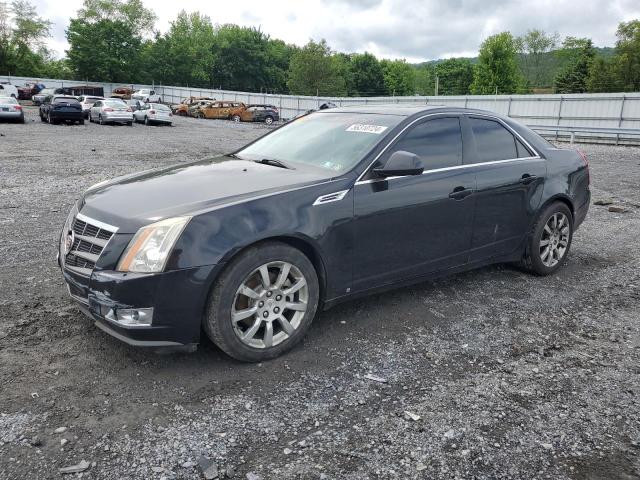 1G6DF577780149472 - 2008 CADILLAC CTS BLACK photo 1