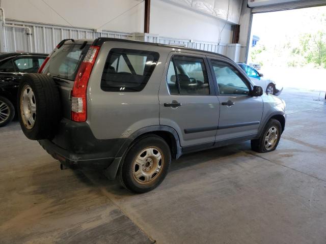 JHLRD78515C045266 - 2005 HONDA CR-V LX GRAY photo 3