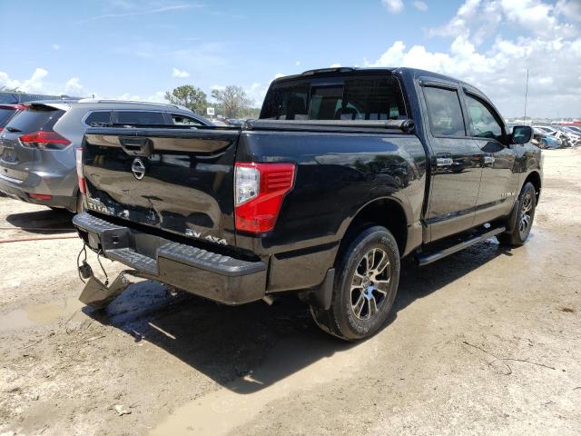 1N6AA1EC8MN521418 - 2021 NISSAN TITAN S BLACK photo 3