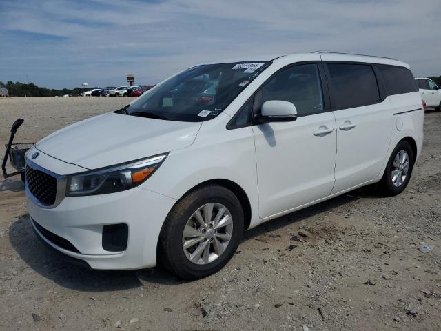 KNDMB5C11G6083507 - 2016 KIA SEDONA LX WHITE photo 1