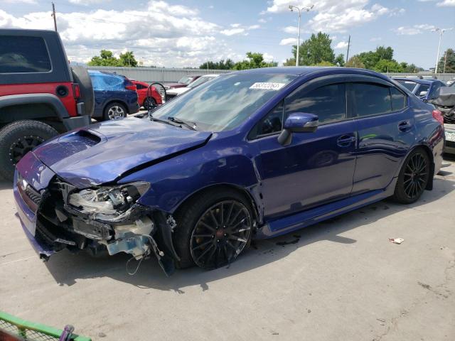 JF1VA1E60G9812786 - 2016 SUBARU WRX PREMIUM BLUE photo 1