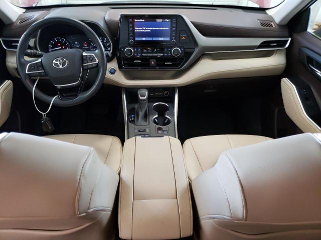 5TDGZRBH2MS090668 - 2021 TOYOTA HIGHLANDER XLE 红色 照片 8