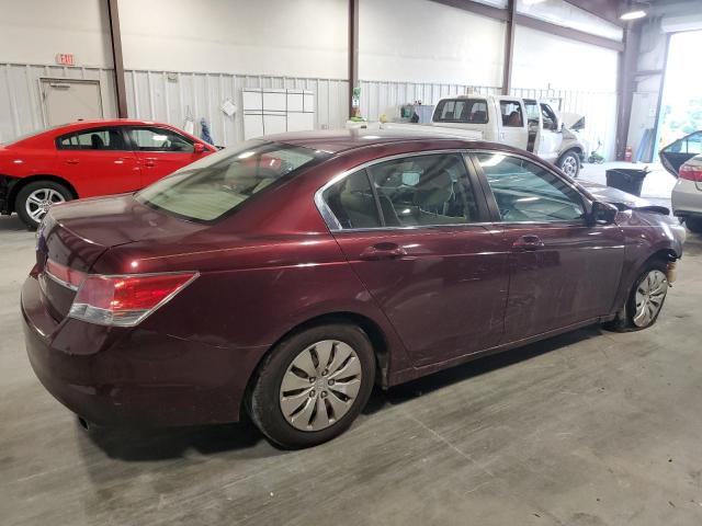 1HGCP2F36BA008799 - 2011 HONDA ACCORD LX Bordo foto 3