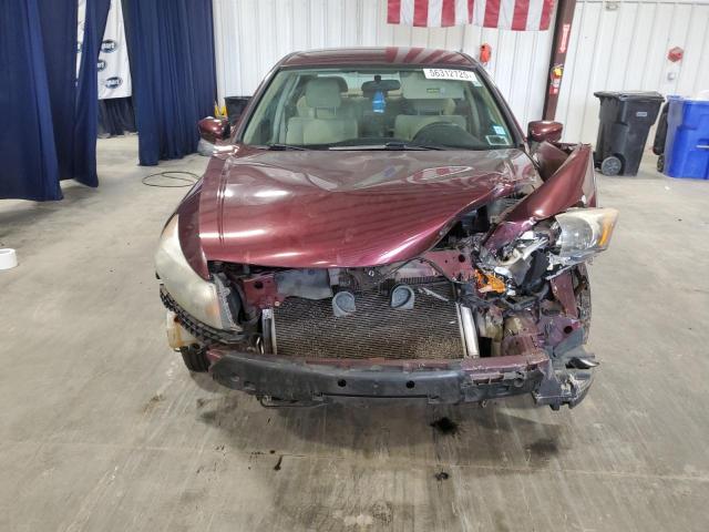 1HGCP2F36BA008799 - 2011 HONDA ACCORD LX Bordo foto 5