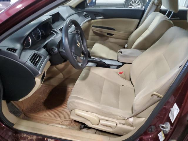 1HGCP2F36BA008799 - 2011 HONDA ACCORD LX Bordo foto 7