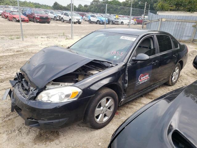 2G1WD5E37C1158707 - 2012 CHEVROLET IMPALA POLICE BLACK photo 1