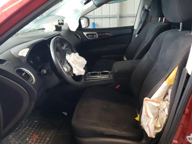 5N1AR2MN8GC647021 - 2016 NISSAN PATHFINDER S RED photo 7