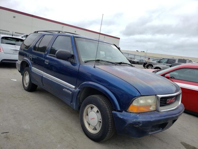 1GKCS13W2Y2349078 - 2000 GMC JIMMY BLUE photo 4