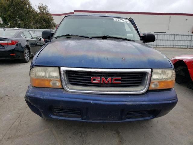 1GKCS13W2Y2349078 - 2000 GMC JIMMY BLUE photo 5